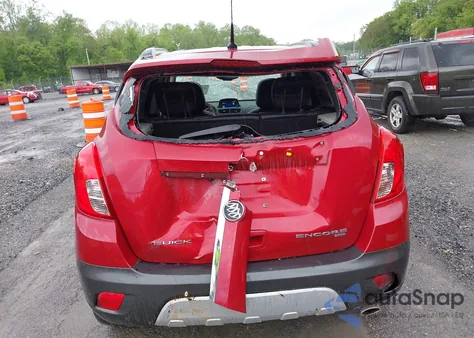 2014 Buick Encore Leather z USA, uszkodzony, nr VIN KL4CJGSB4EB785825